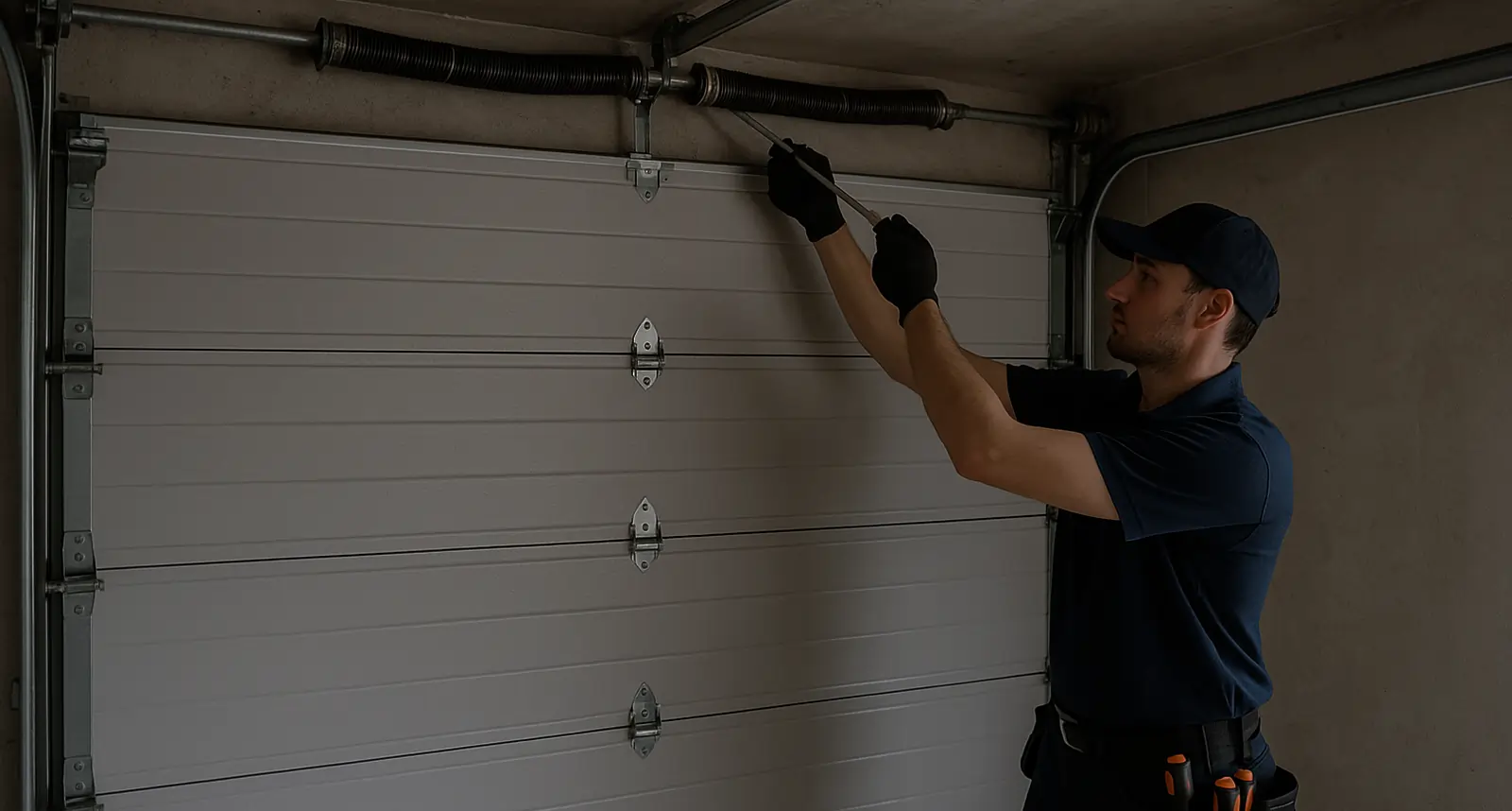 Pearland TX residential garage door tune-up service