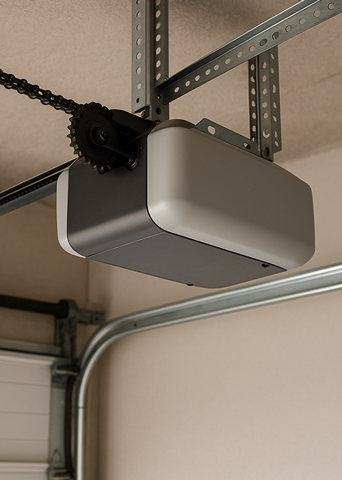 Chain drive garage door openers – durable and affordable option for detached garages