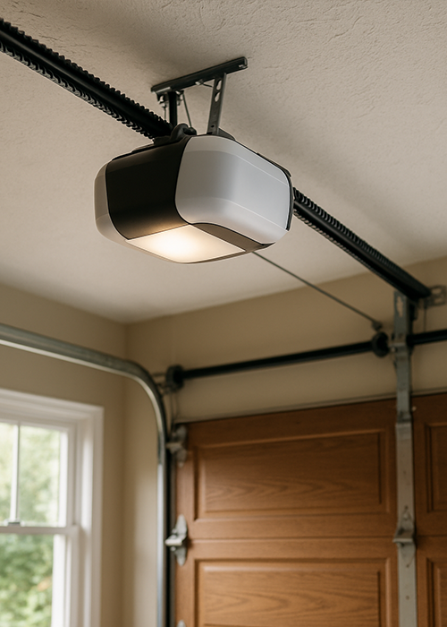 Belt drive garage door openers – quiet and smooth for attached garages and living spaces